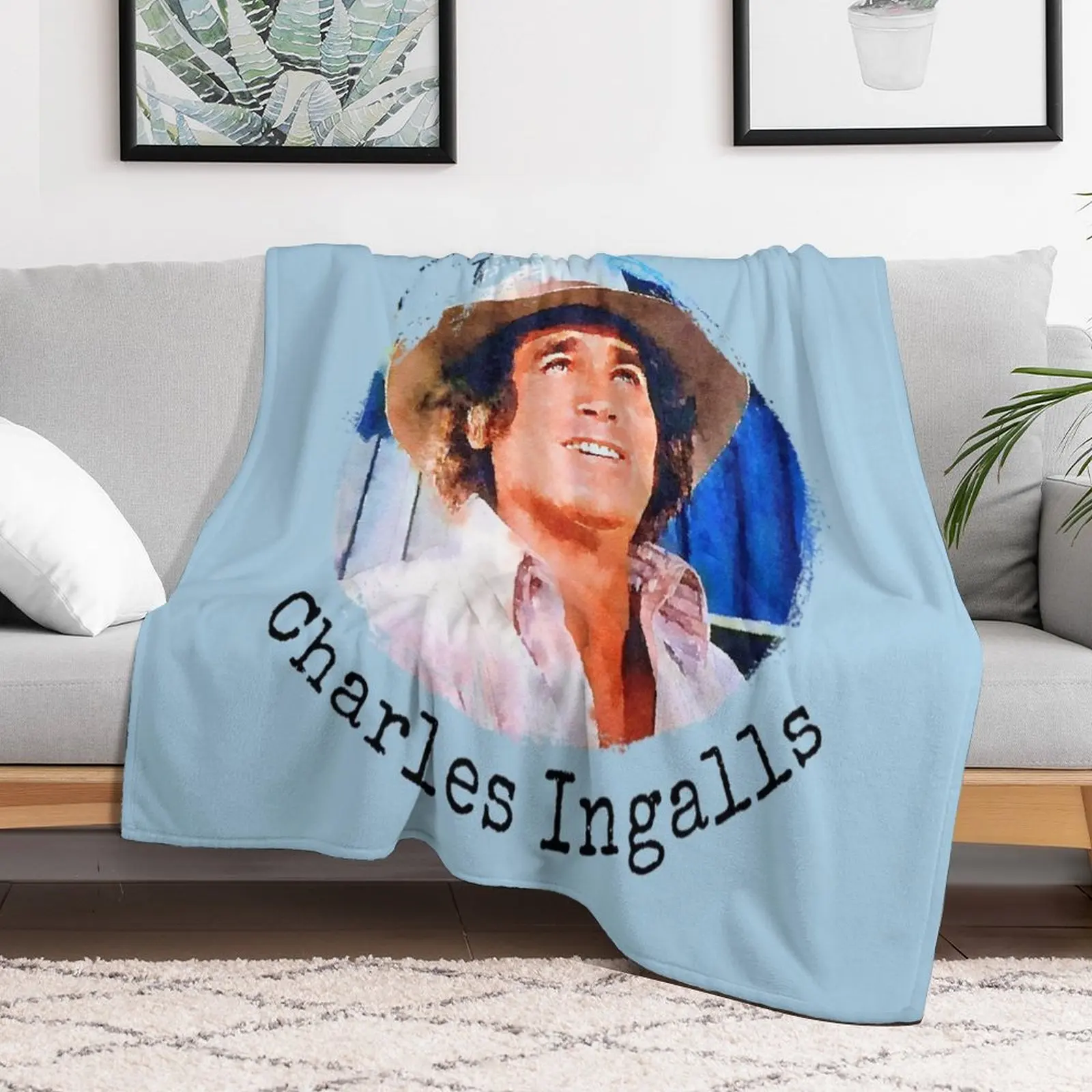 Charles Ingalls Throw Blanket Decoratives Flannel Fabric Blankets halloween anime Beach bed plaid Blankets
Charles Ingalls Throw Blanket Decoratives Flannel Fabric Blankets halloween anime Beach bed plaid Blankets