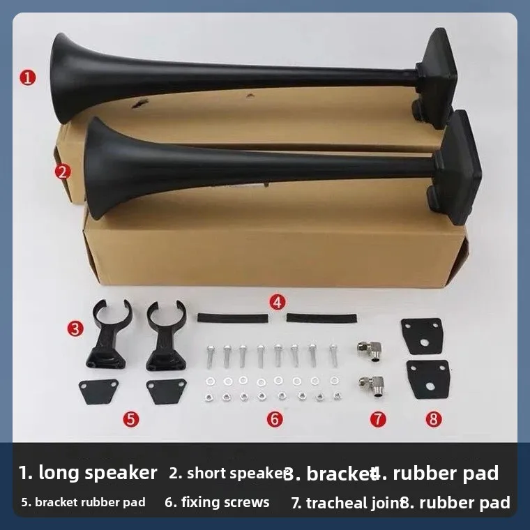 NEW Air Horn Large Volume Car Truck Overweight Bass 12v24v Strong Magnetic Modification Alloy Material
NEW Air Horn Large Volume Car Truck Overweight Bass 12v24v Strong Magnetic Modification Alloy Material