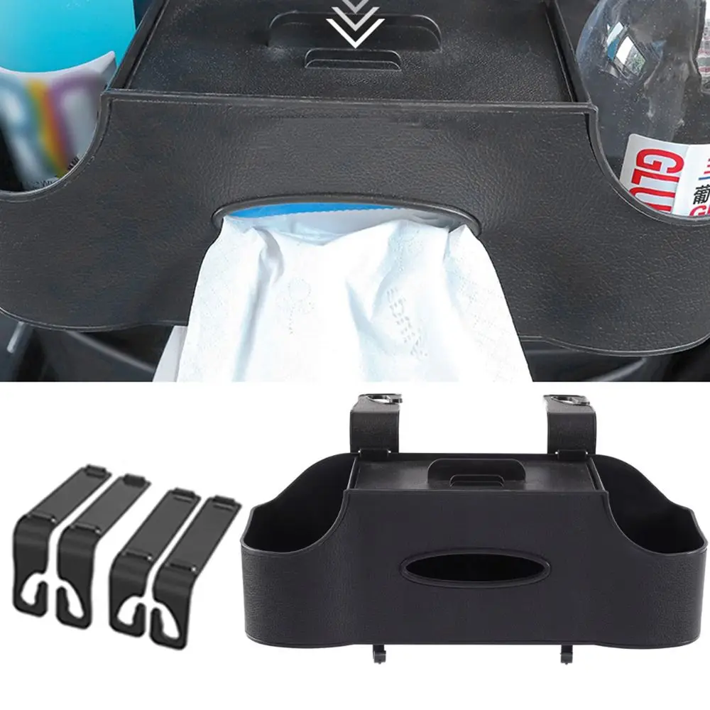 Hanging Hooks Car Back Seat Organizer Phone Stand Holder Water-proof Car Drink Cup Holder Space Saving Anti-wear 
Hanging Hooks Car Back Seat Organizer Phone Stand Holder Water-proof Car Drink Cup Holder Space Saving Anti-wear