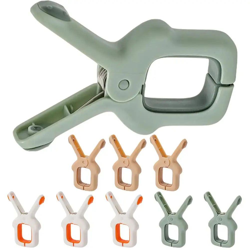 9 Pcs Quilt Clips Clothes Pegs Non Slip Material Windproof Design Holding Socks Towel Shirts Underwear Lightweight
9 Pcs Quilt Clips Clothes Pegs Non Slip Material Windproof Design Holding Socks Towel Shirts Underwear Lightweight