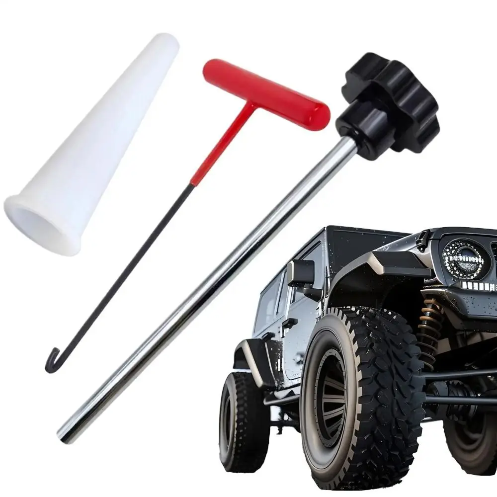 T-Hook Auto Tire Installation Tool Heavy Duty DIY Wheel Tire Remover Quick Remover Tire Valve Stem Puller Tire Repair
T-Hook Auto Tire Installation Tool Heavy Duty DIY Wheel Tire Remover Quick Remover Tire Valve Stem Puller Tire Repair