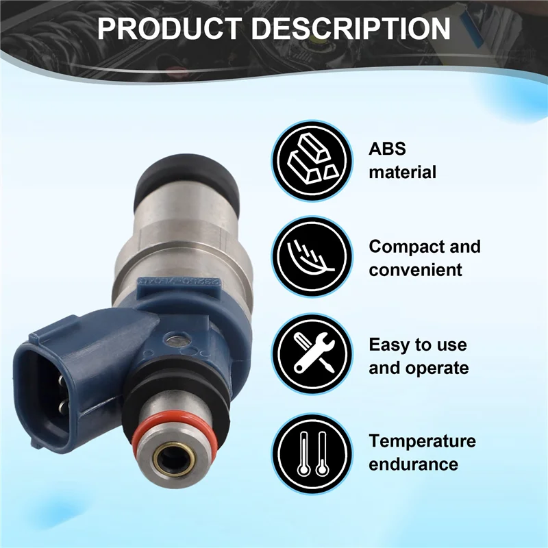 Precision 4PCS 23250-75040 New Fuel Injector Nozzle For TOYOTA TACOMA 2.4L 1995-2000
Precision 4PCS 23250-75040 New Fuel Injector Nozzle For TOYOTA TACOMA 2.4L 1995-2000