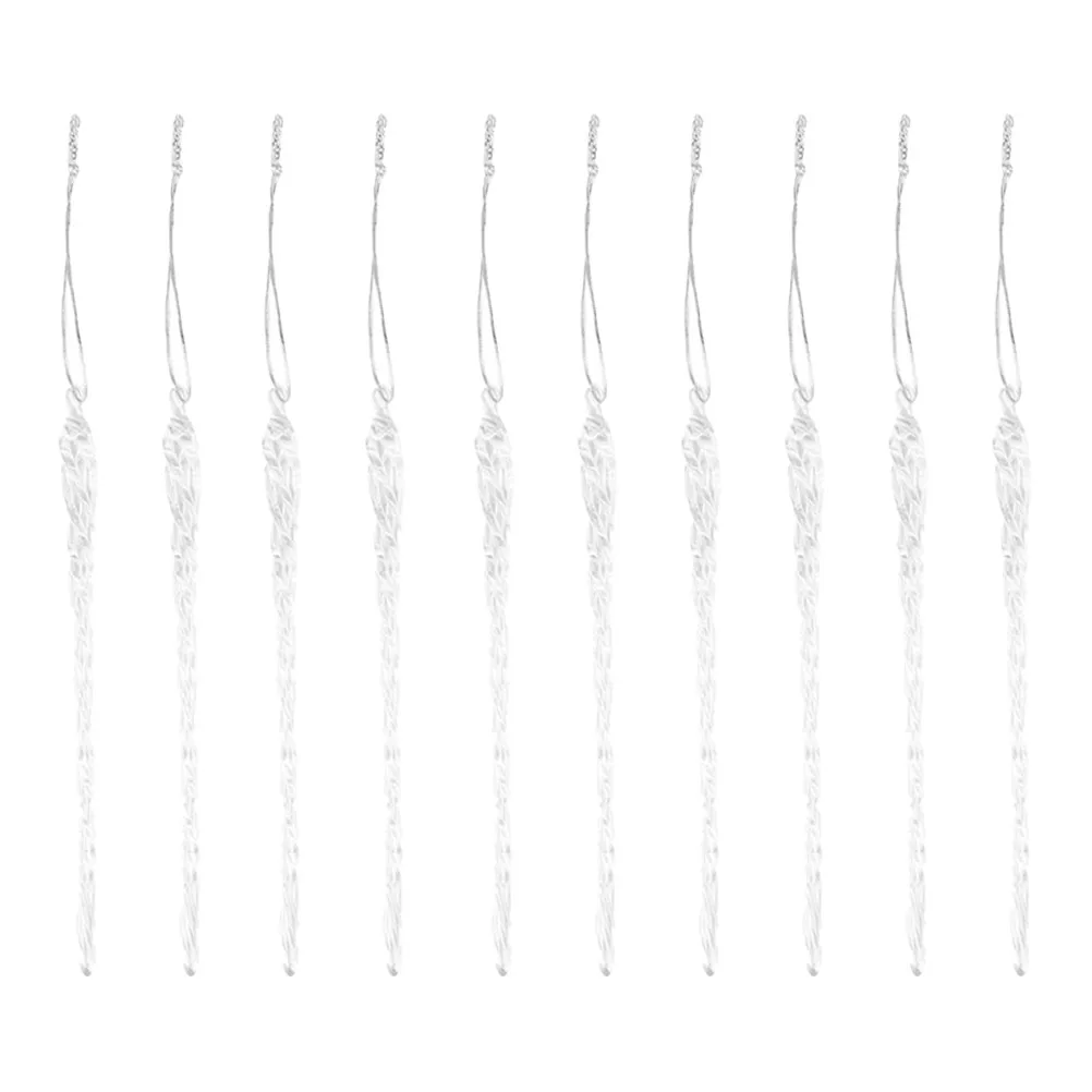 36Pcs Icicle Pendants Clear Acrylic Christmas Tree Decoration Holiday Winter Party Ornament Xmas Hanging Drops
36Pcs Icicle Pendants Clear Acrylic Christmas Tree Decoration Holiday Winter Party Ornament Xmas Hanging Drops