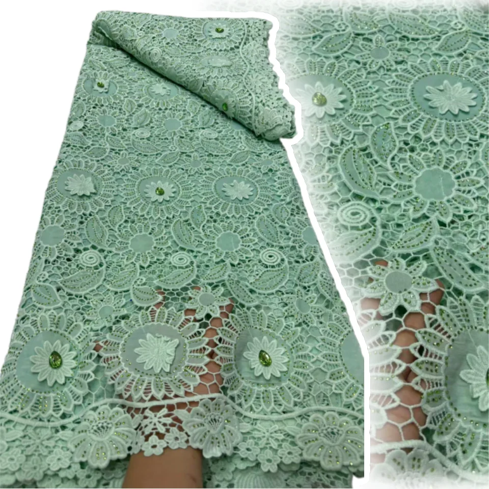 2026 Cotton Embroidered African Guipure Cord Lace Traditional Inspired Garment Women Water Soluble Fabric Occasional Wear 2570
2026 Cotton Embroidered African Guipure Cord Lace Traditional Inspired Garment Women Water Soluble Fabric Occasional Wear 2570