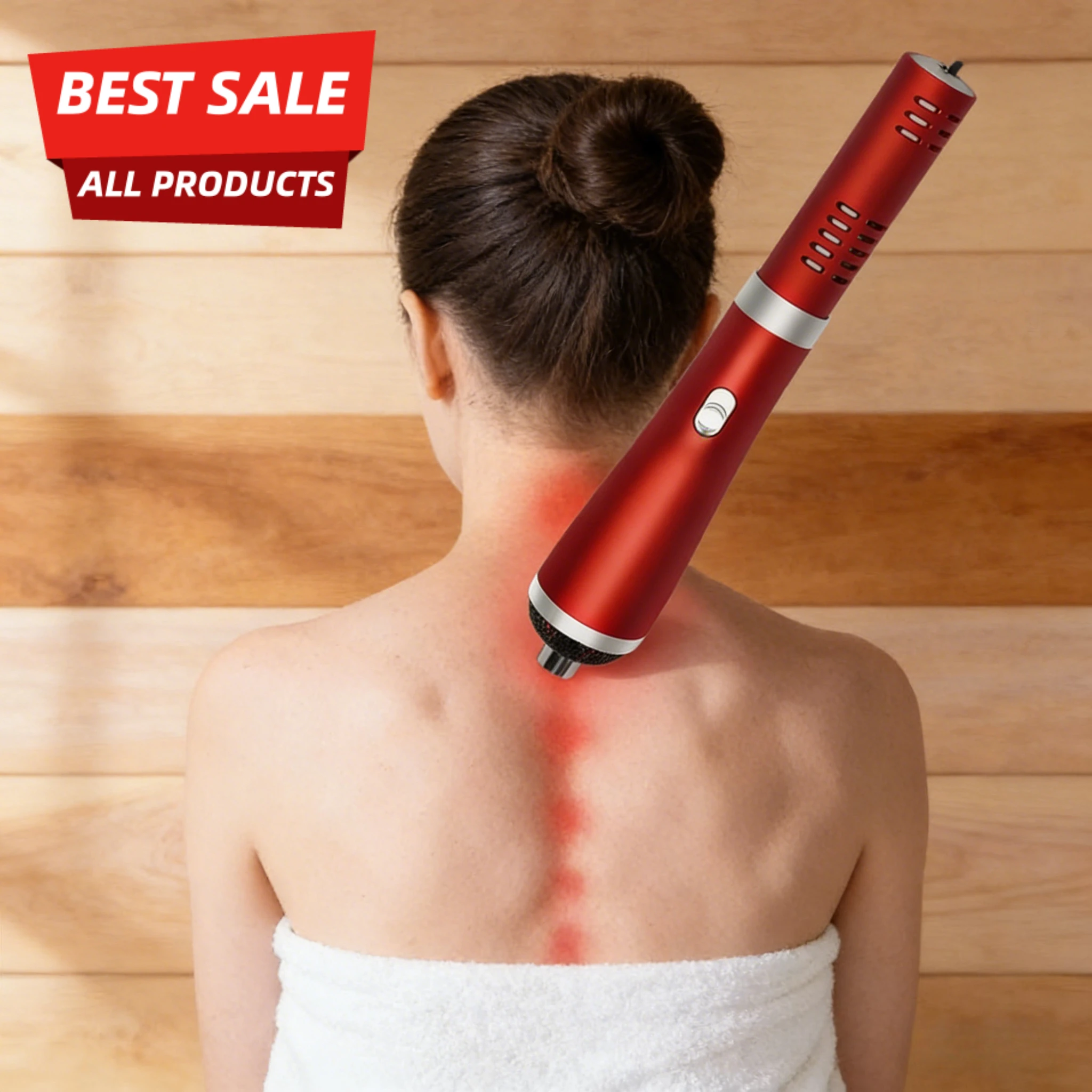 Профессиональный, безопасный и эффективный терагерцевый волновой массажер-массажная палочка с электрическим нагревом для облегчения боли в теле, для домашнего использования, долговечный
Профессиональный, безопасный и эффективный терагерцевый волновой массажер-массажная палочка с электрическим нагревом для облегчения боли в теле, для домашнего использования, долговечный