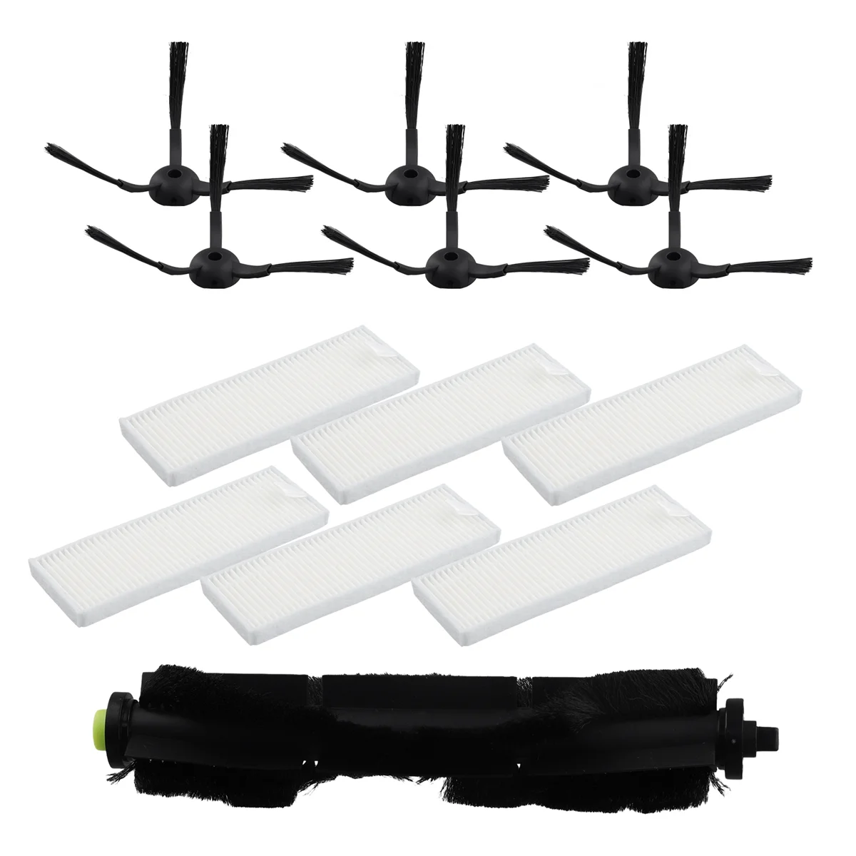 ABBZ-13Pcs Roller Brush Filter Side Brush Replacement Parts for Qihoo 360 S10 X100 Max Robotic Vacuum Cleaner
ABBZ-13Pcs Roller Brush Filter Side Brush Replacement Parts for Qihoo 360 S10 X100 Max Robotic Vacuum Cleaner