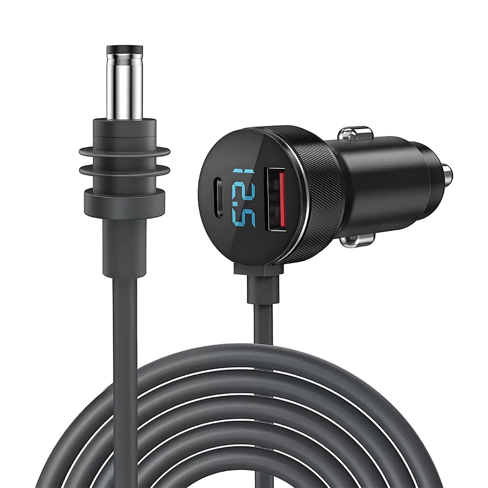 Hot Sales,For Starlink Mini 3 in1 Car Charger to DC Power Cable with Digital Display USB A+USB-C Interface Car Charging Cable
Hot Sales,For Starlink Mini 3 in1 Car Charger to DC Power Cable with Digital Display USB A+USB-C Interface Car Charging Cable