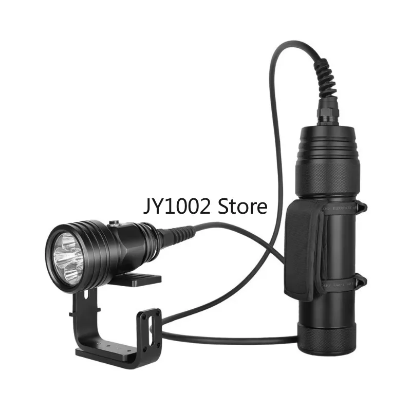 DIV10 Dive 4500LM IP68 200m Waterproof Scuba Flashlight Canister Torch for Underwater Diving Photography Search Rescue
DIV10 Dive 4500LM IP68 200m Waterproof Scuba Flashlight Canister Torch for Underwater Diving Photography Search Rescue