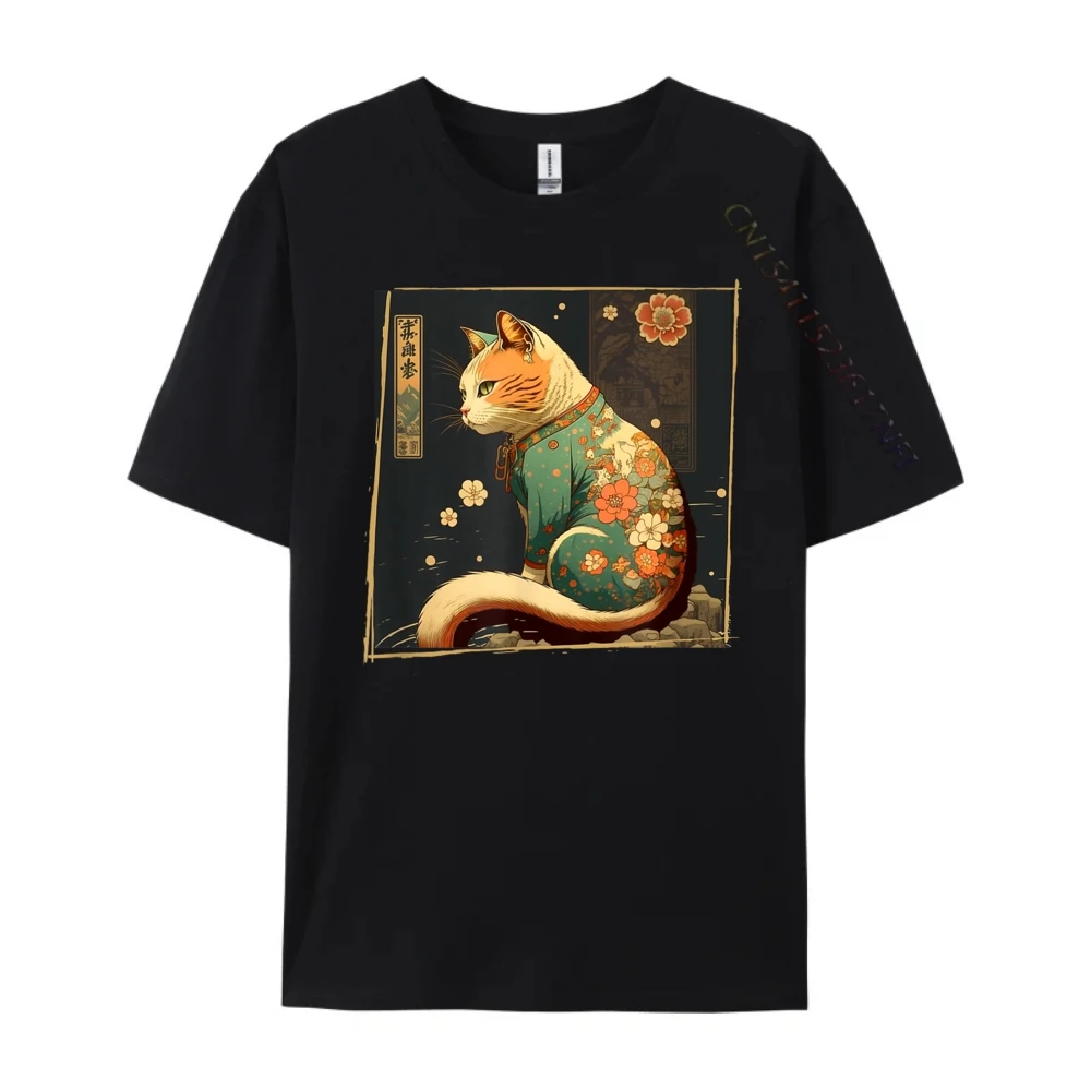 Japanese Art Cat Shinobi Ukiyo E Anime Style Bushi Cat Graphic T Shirts 100% Cotton Summer Oversize Man Clothes
Japanese Art Cat Shinobi Ukiyo E Anime Style Bushi Cat Graphic T Shirts 100% Cotton Summer Oversize Man Clothes