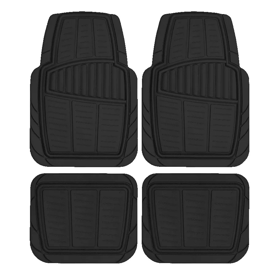 4PC PREMIUM RUBBER CAR MAT TOLL BLACK- Universal Fit for Cars Trucks 202WM35
4PC PREMIUM RUBBER CAR MAT TOLL BLACK- Universal Fit for Cars Trucks 202WM35
