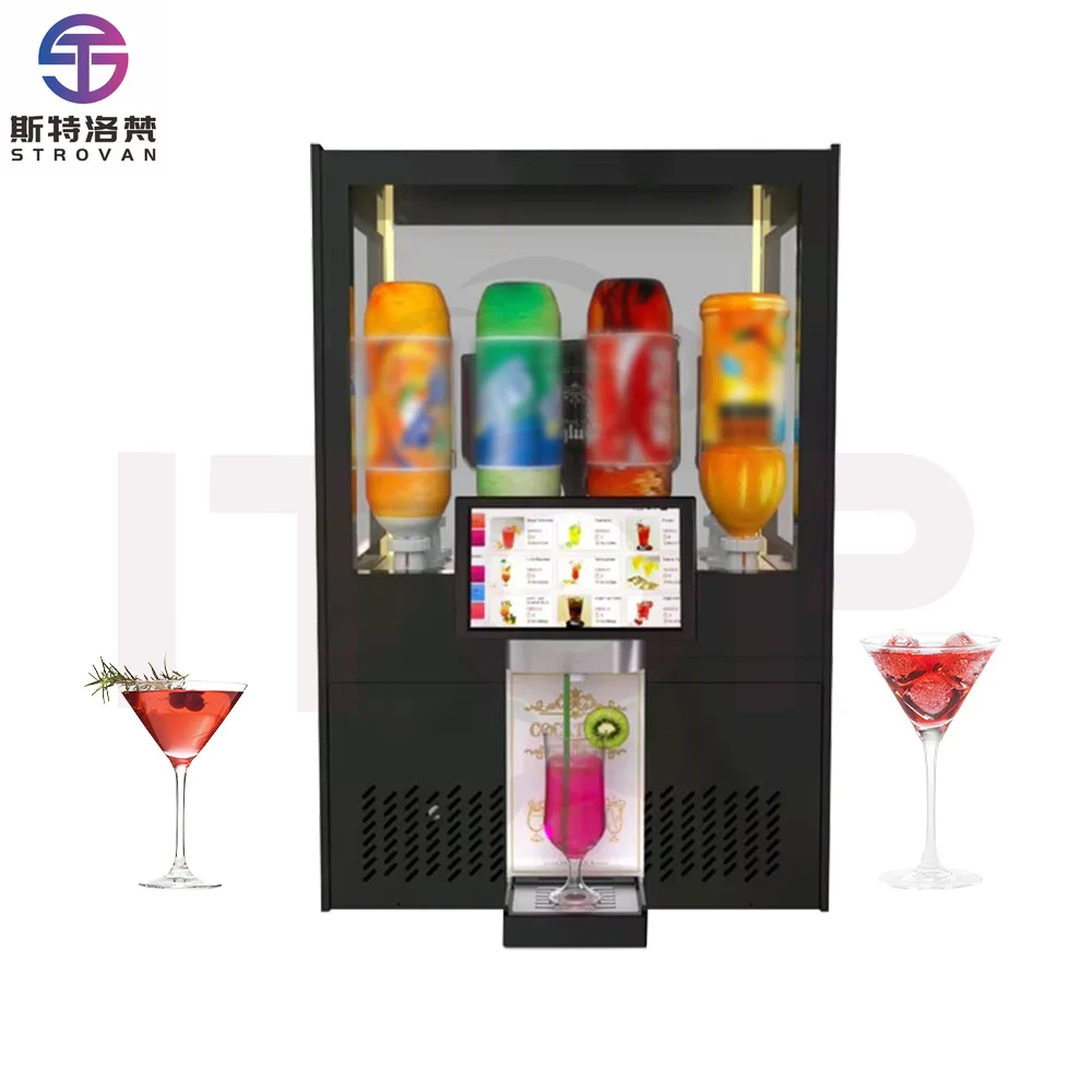 STLF JW New Vending Machine Robot Bartender Cocktail Machine Drinks Bar Butler Machine Indoor Use
STLF JW New Vending Machine Robot Bartender Cocktail Machine Drinks Bar Butler Machine Indoor Use