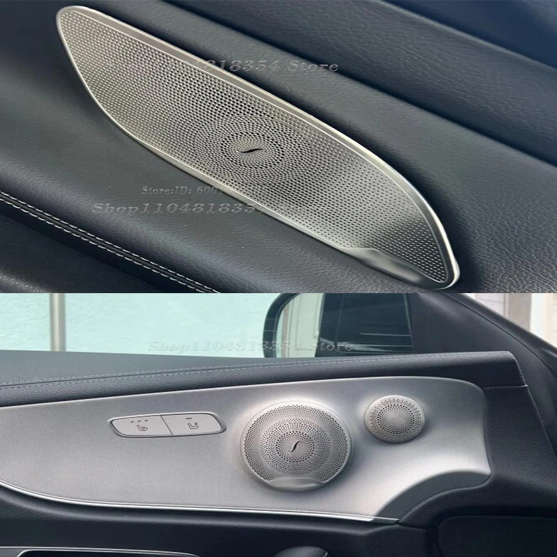 Inner accessories Front Rear Door Audio Speaker Cover Trim Car For Mercedes Benz E Class Coupe C238 W238 2017 2018-2021 2022
Inner accessories Front Rear Door Audio Speaker Cover Trim Car For Mercedes Benz E Class Coupe C238 W238 2017 2018-2021 2022