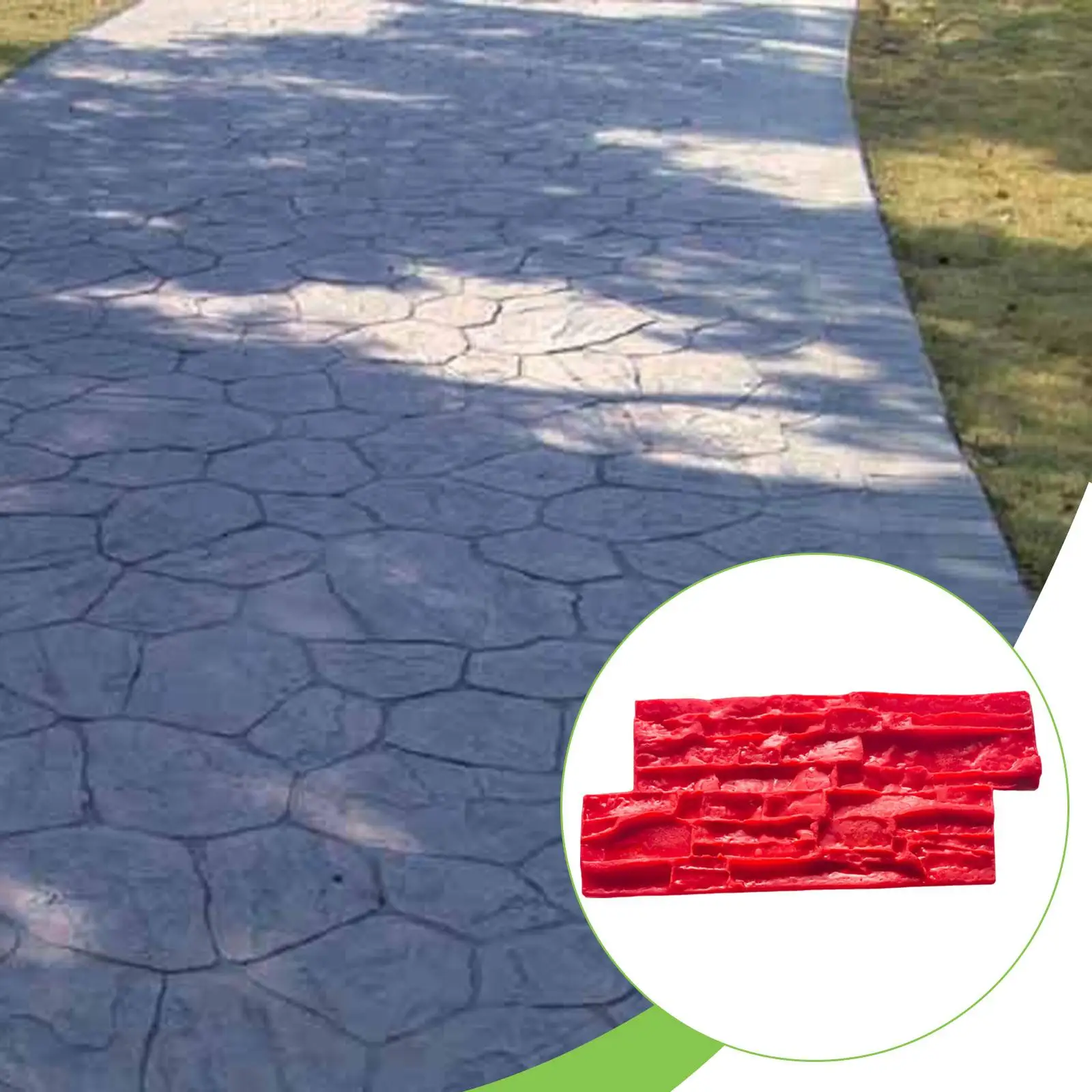 Бетонный штамп Многоразовый бетонный текстурирующий кожу для ландшафтного дизайна стен патио 
Бетонный штамп Многоразовый бетонный текстурирующий кожу для ландшафтного дизайна стен патио