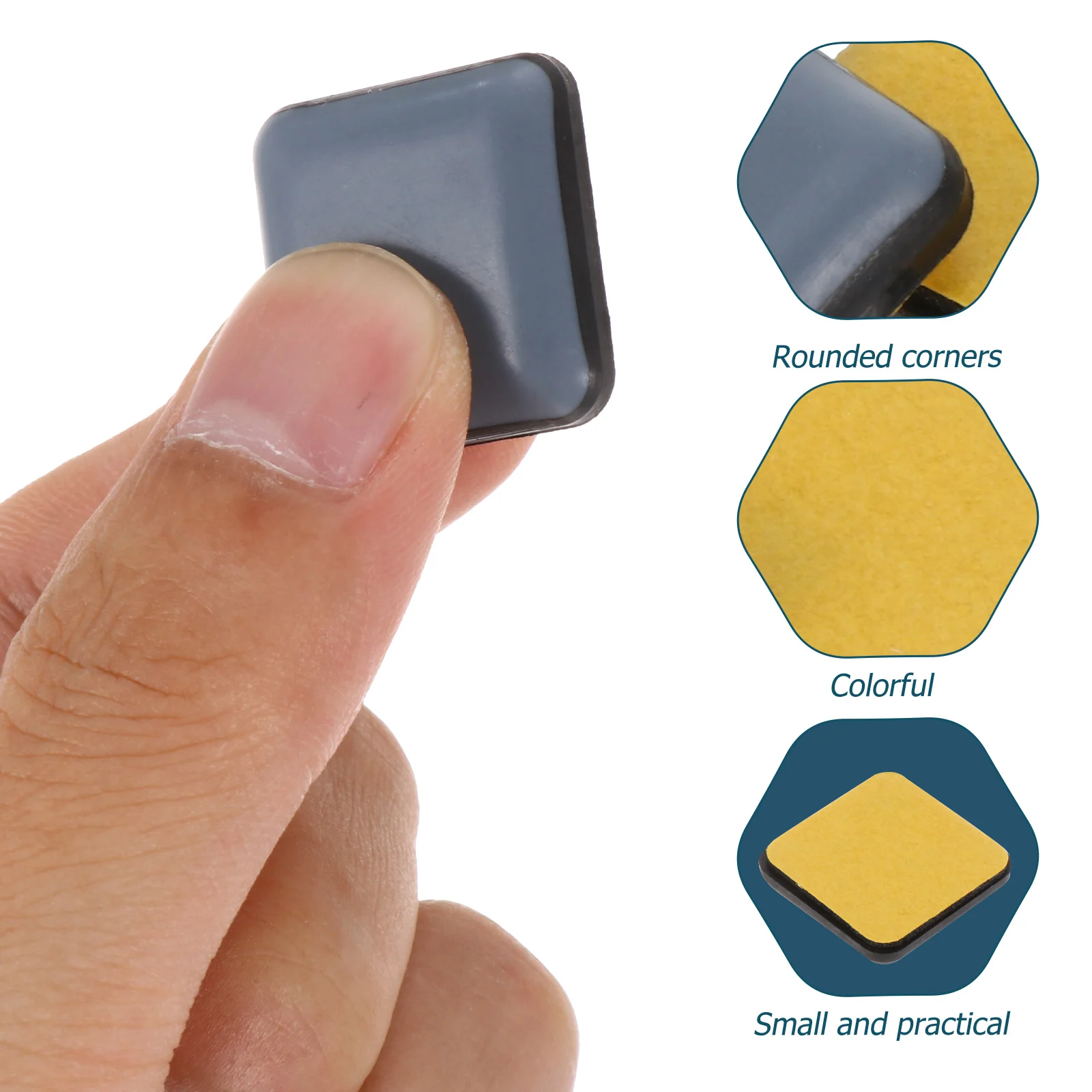 16 Pcs Furniture Protector Pads for Chairs Tables Legs Rubber Mat Bottom Slider Noise Proof Floor Protectors Self Adhesive
16 Pcs Furniture Protector Pads for Chairs Tables Legs Rubber Mat Bottom Slider Noise Proof Floor Protectors Self Adhesive