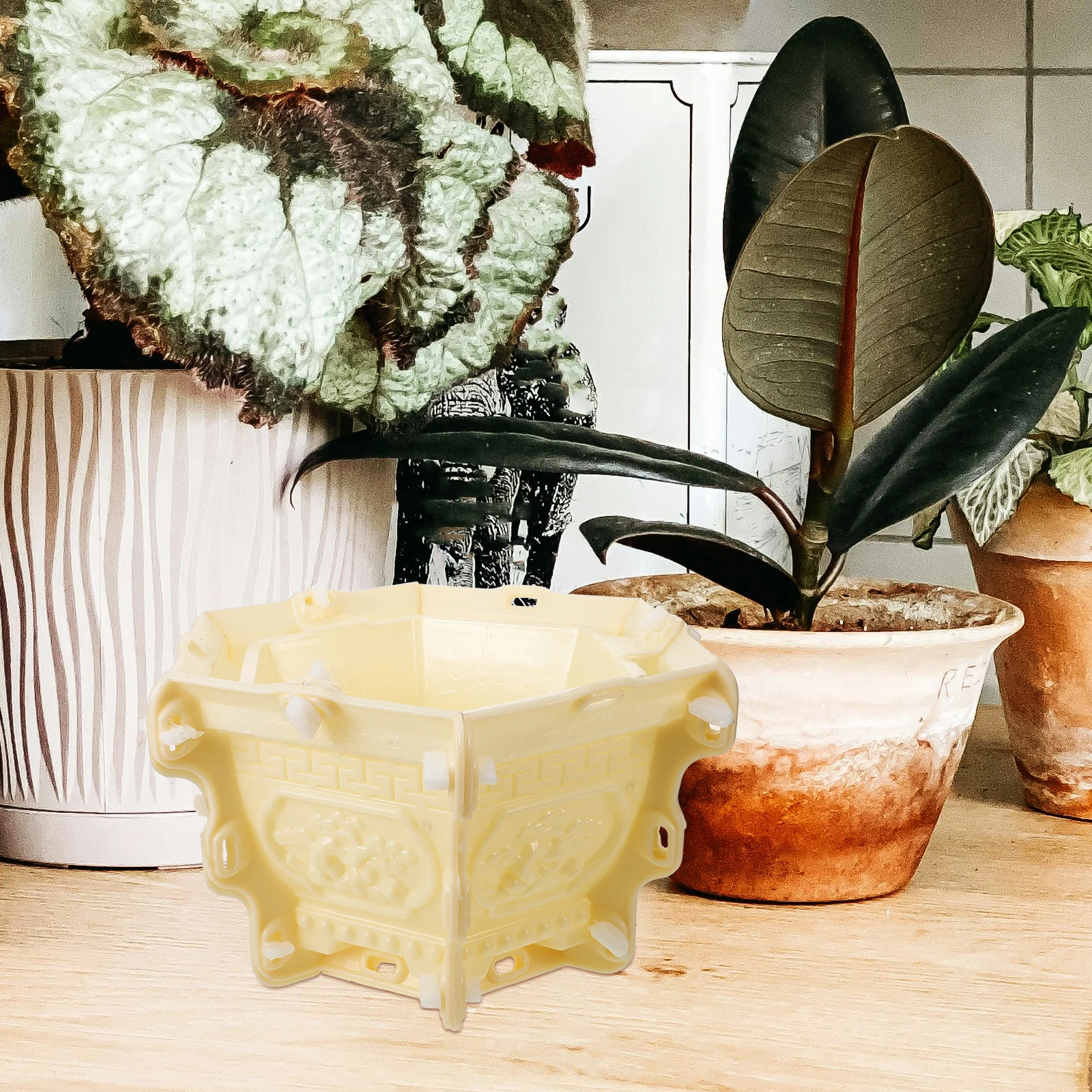 Roman Column Diy Mold Concrete Balustrade Top Ornament Molding Garden Edging Craft Plastic Form Fence Decor Lightweight Durable
Roman Column Diy Mold Concrete Balustrade Top Ornament Molding Garden Edging Craft Plastic Form Fence Decor Lightweight Durable