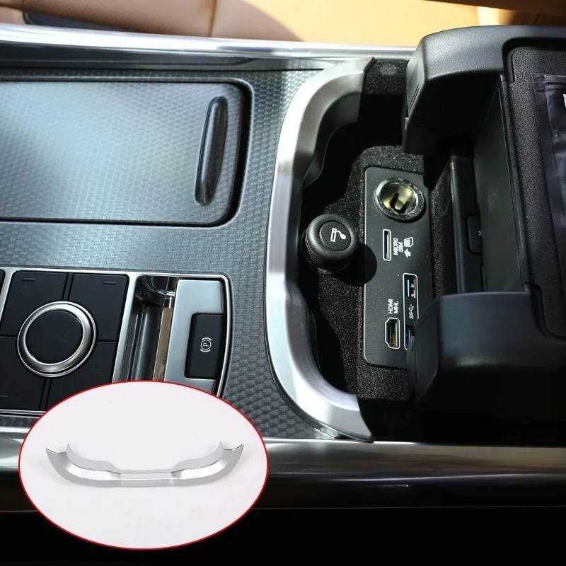 For Land Rover Range Rover Sport RR Sport 2018 ABS Silver Car Central Control Armrest Box Strips Trim Interior Car Accessories
For Land Rover Range Rover Sport RR Sport 2018 ABS Silver Car Central Control Armrest Box Strips Trim Interior Car Accessories