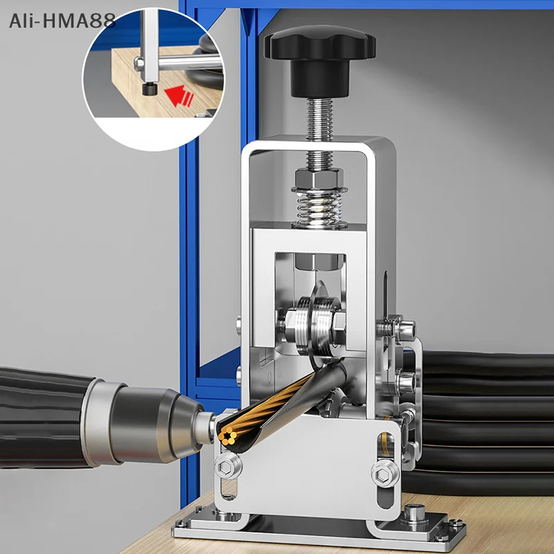 Portable Wire Stripper Manual Wire Stripping Tool 1-25mm Cable Electric Peeling Machine With Hand Crank Hand Electric Drill
Portable Wire Stripper Manual Wire Stripping Tool 1-25mm Cable Electric Peeling Machine With Hand Crank Hand Electric Drill