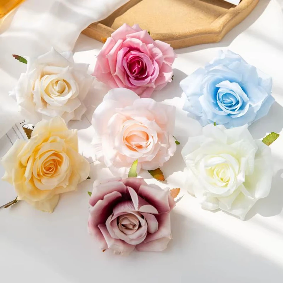 Hot sales 10CM Wholesale Artificial Flowers for Scrapbook Home Decor Wedding Garden Roses Holiday Arch Fake Silks Head Candy Box
Hot sales 10CM Wholesale Artificial Flowers for Scrapbook Home Decor Wedding Garden Roses Holiday Arch Fake Silks Head Candy Box
