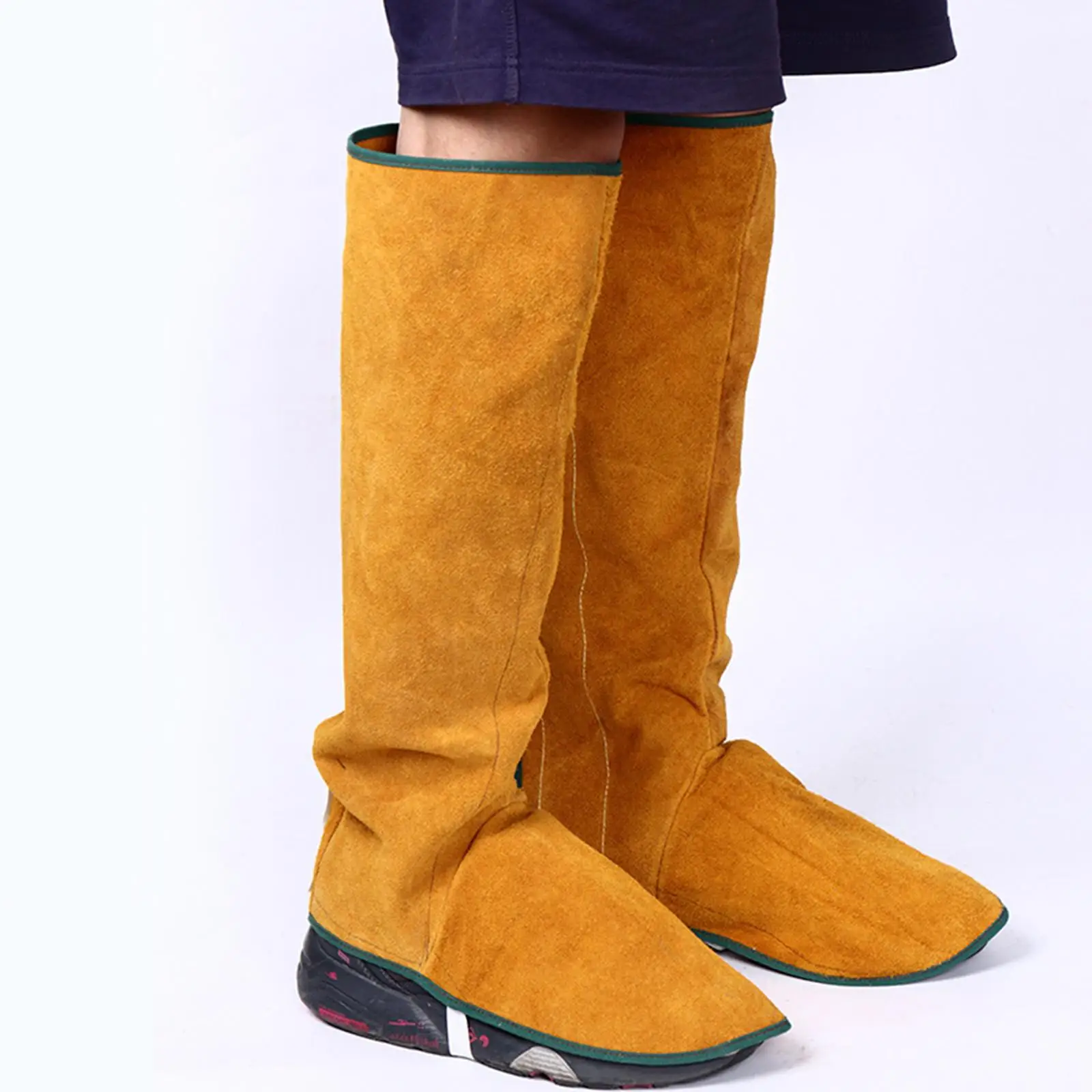 Flame Retardant Leather Welding Spats, Shoe or, Boots Cover, Heat Resistant, Flame Resistant
Flame Retardant Leather Welding Spats, Shoe or, Boots Cover, Heat Resistant, Flame Resistant