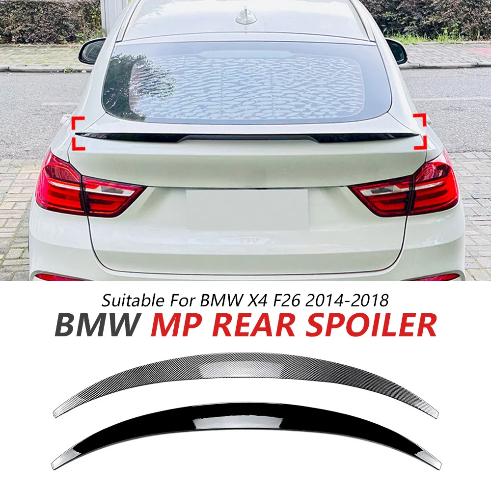MP Rear Spoiler For BMW X4 F26 2014-2018 Glossy Black Sport Body Kit Trunk Lid Wing BMW Accessories Car Update
MP Rear Spoiler For BMW X4 F26 2014-2018 Glossy Black Sport Body Kit Trunk Lid Wing BMW Accessories Car Update