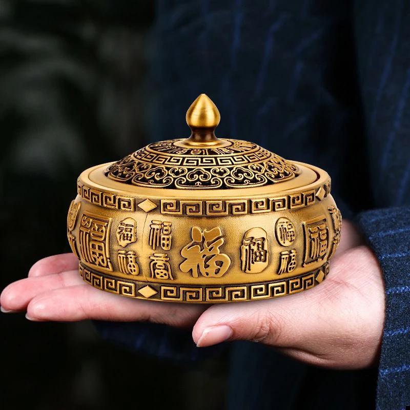 Yellow Copper Incense Burner Tea Ceremony Supplies Decoration Aromatherapy Stove Home Indoor/study/office/tea Room Incense Tool
Yellow Copper Incense Burner Tea Ceremony Supplies Decoration Aromatherapy Stove Home Indoor/study/office/tea Room Incense Tool