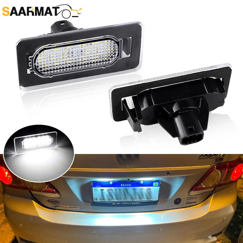 2pcs Canbus White 6000K LED Car Number License Plate Lamps For Toyota Corolla 2014 2015 2016 2017 2018 2019 2020 Accessories
2pcs Canbus White 6000K LED Car Number License Plate Lamps For Toyota Corolla 2014 2015 2016 2017 2018 2019 2020 Accessories