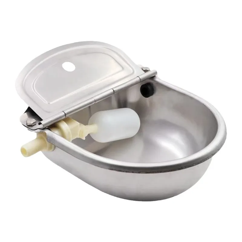 Stainless steel water bowl for cattle, water bowl for horses and cattle, automatic feeding water bowl
Stainless steel water bowl for cattle, water bowl for horses and cattle, automatic feeding water bowl