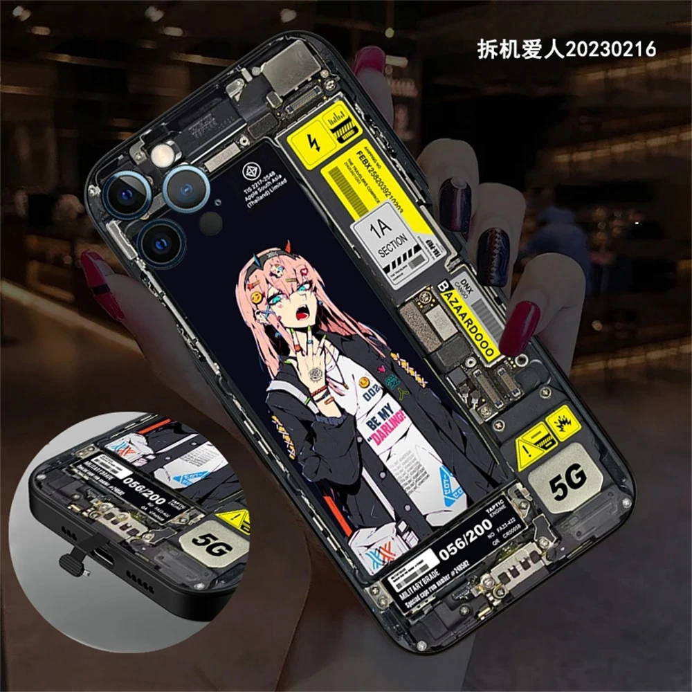 2024 Anime Light Up Smart Luminous Tempered Glass Back Covers For iPhone 14 13 12 11 Pro Max X XR XS 7 8 LED Phone Case
2024 Anime Light Up Smart Luminous Tempered Glass Back Covers For iPhone 14 13 12 11 Pro Max X XR XS 7 8 LED Phone Case