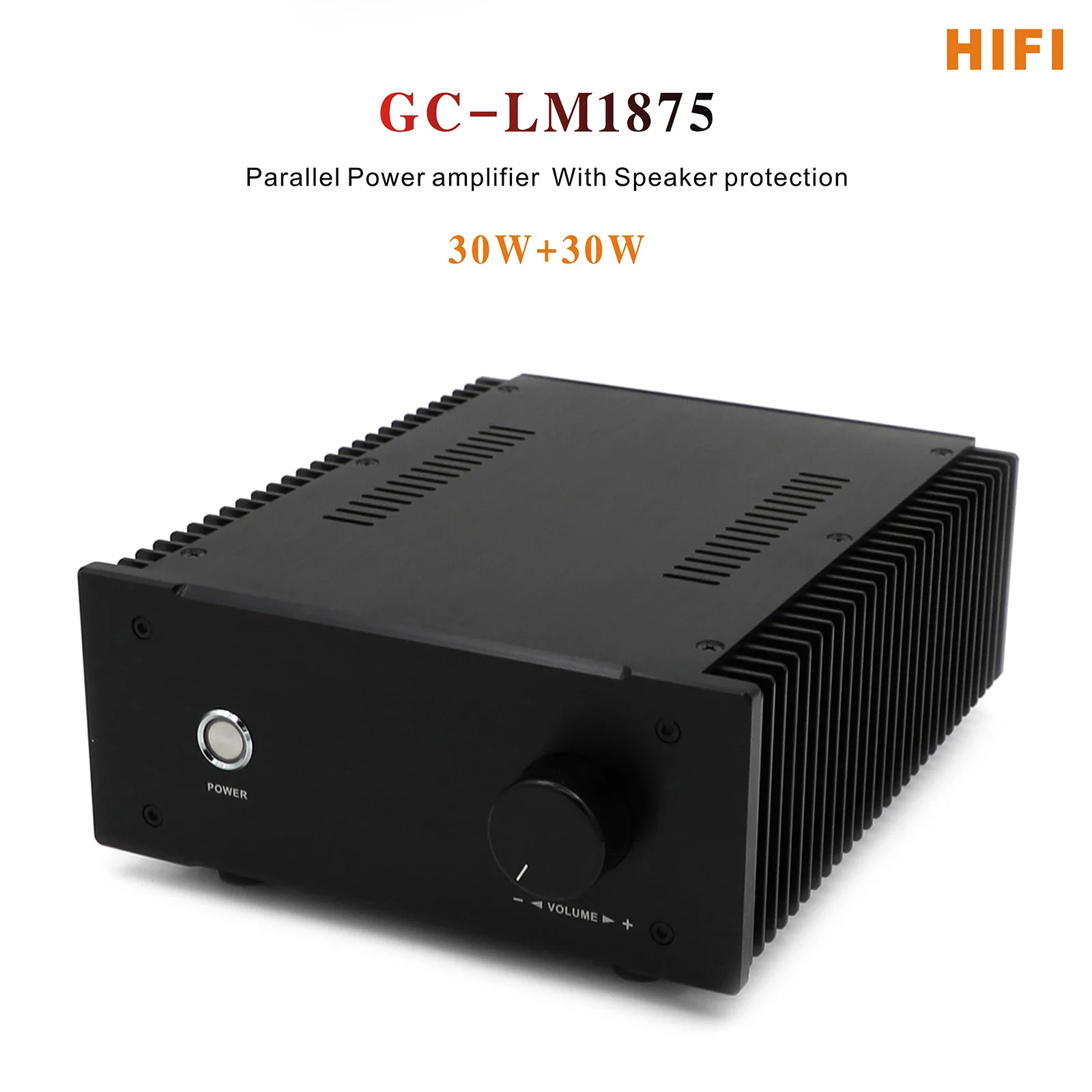 Gaincard (GC) LM1875 Parallel Power Amplifier With Speaker Protection 30W+30W
Gaincard (GC) LM1875 Parallel Power Amplifier With Speaker Protection 30W+30W