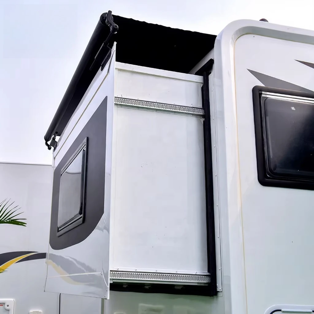 2025 RV Sliding Awning Camper Parts Electric Mechanism System Aluminum 12V Slide Out System
2025 RV Sliding Awning Camper Parts Electric Mechanism System Aluminum 12V Slide Out System