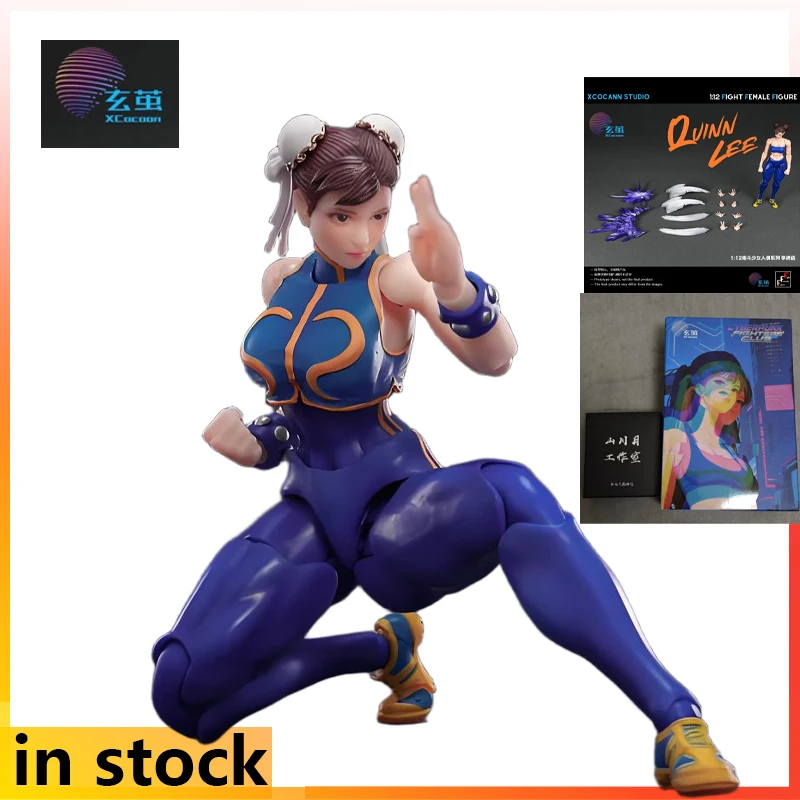 Xuan Cocoon Studio 1/12 готовый продукт подвижная фигурка серии боевая девушка Li Qinghan аниме игрушки модель фестивальный подарок для мальчика
Xuan Cocoon Studio 1/12 готовый продукт подвижная фигурка серии боевая девушка Li Qinghan аниме игрушки модель фестивальный подарок для мальчика