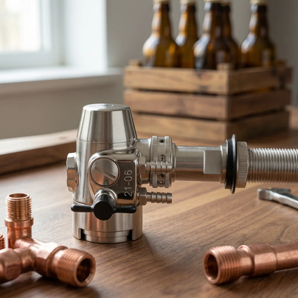Counter Pressure Beer Filler Low Foam Foamless Beer Filler No Leak Single-Handed Hand Control
Counter Pressure Beer Filler Low Foam Foamless Beer Filler No Leak Single-Handed Hand Control