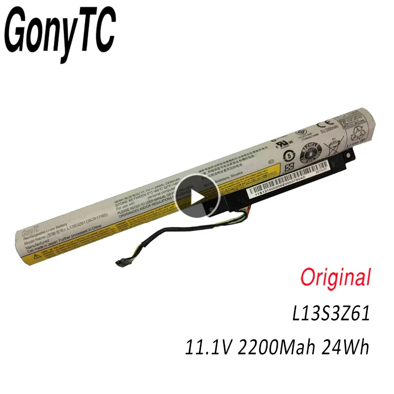 New Original Laptop Battery for Lenovo IdeaPad Flex 10 L13S3Z61 L13M3Z61 L13L3Z61
New Original Laptop Battery for Lenovo IdeaPad Flex 10 L13S3Z61 L13M3Z61 L13L3Z61