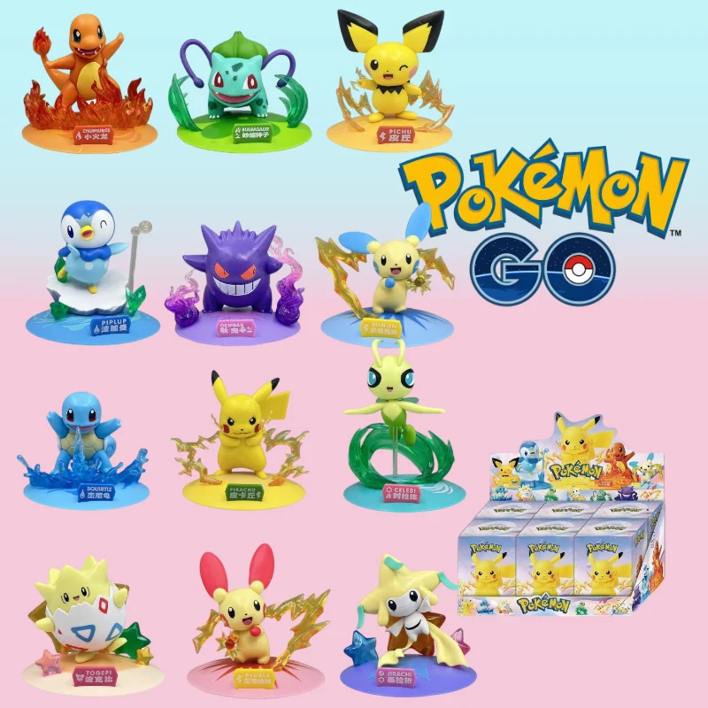Pokemon Series Blind Box Anime Figures Pikachu Mewtwo Gengar Model Pocket Monster Toys Car Ornament Halloween Christmas Gifts
Pokemon Series Blind Box Anime Figures Pikachu Mewtwo Gengar Model Pocket Monster Toys Car Ornament Halloween Christmas Gifts