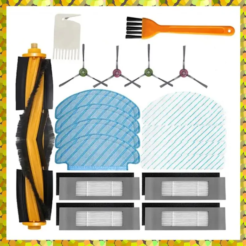 Для робота-пылесоса Yeedi Vac Hybrid/Vac Max/Vac 2/Vac 2 Pro/Vac Station, запасные части, основная боковая щетка, фильтр Hepa, тряпка для швабры
Для робота-пылесоса Yeedi Vac Hybrid/Vac Max/Vac 2/Vac 2 Pro/Vac Station, запасные части, основная боковая щетка, фильтр Hepa, тряпка для швабры