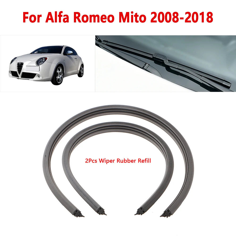 For Alfa Romeo Mito 2008 2009 2010 2011 2013 2014 2015 2017 2018 Wiper Refill Rubber Strip 16" 26" Car Wiper Accessories 1Pair
For Alfa Romeo Mito 2008 2009 2010 2011 2013 2014 2015 2017 2018 Wiper Refill Rubber Strip 16" 26" Car Wiper Accessories 1Pair