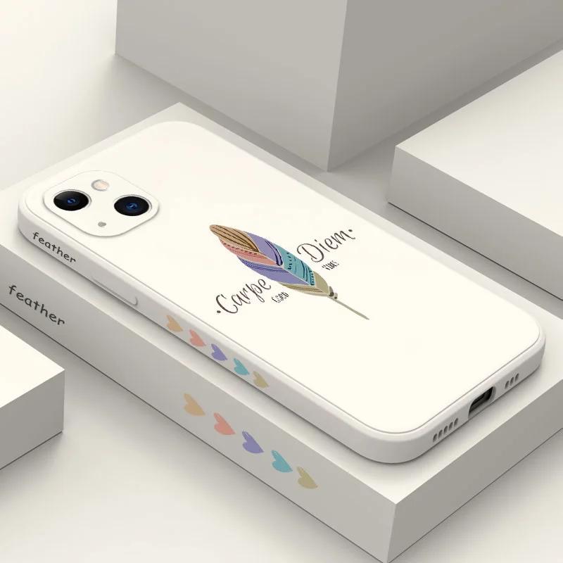 Feather Love Phone Case For iPhone 16 16e 15 14 13 12 11 Pro Max Mini X XR XS MAX Plus Plus Cover
Feather Love Phone Case For iPhone 16 16e 15 14 13 12 11 Pro Max Mini X XR XS MAX Plus Plus Cover