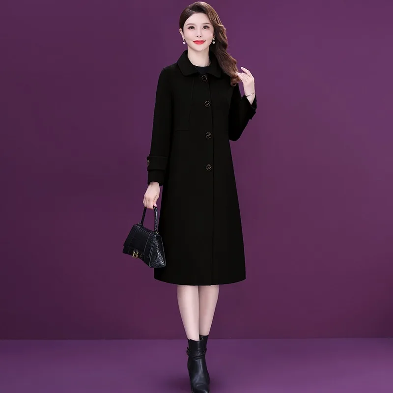 2025 autumn and winter new Korean fashion long sved imitation wool women's mid to long length jacket coat
2025 autumn and winter new Korean fashion long sved imitation wool women's mid to long length jacket coat