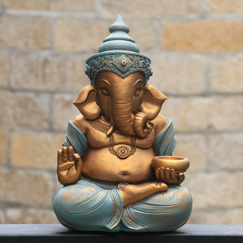 Creative Buddha statue sculptures courtyard garden decorations outdoor landscaping ornaments elephant god handicrafts
Creative Buddha statue sculptures courtyard garden decorations outdoor landscaping ornaments elephant god handicrafts