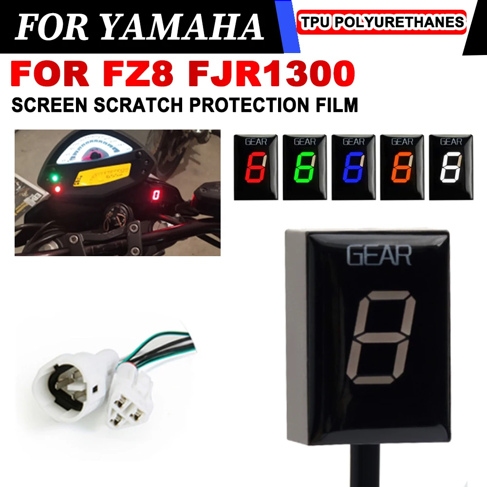 For Yamaha FZ8 FZ6 FJR1300 Mt-03 TDM900 XJ6 Dlverslon Motorcycle Accessories Gear Indicator 1- 6 Level Speed Disply Meter
For Yamaha FZ8 FZ6 FJR1300 Mt-03 TDM900 XJ6 Dlverslon Motorcycle Accessories Gear Indicator 1- 6 Level Speed Disply Meter