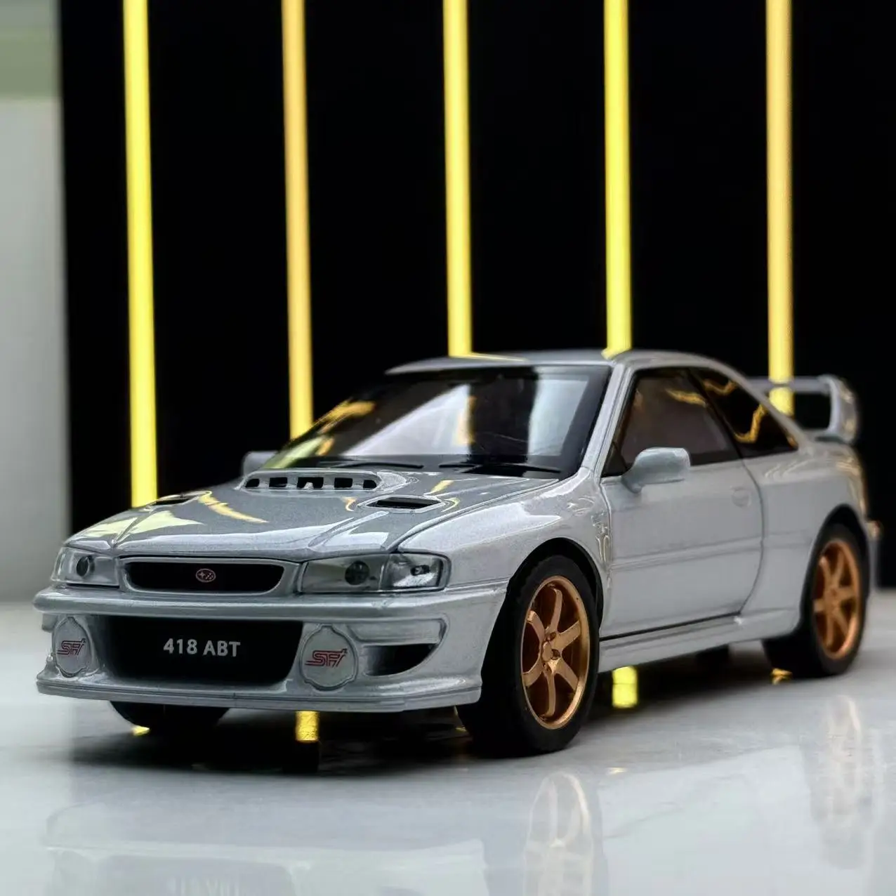 Alloy Car Model 1:32 Subaru Impreza Sound and Light Pull-back Toy Car Sound Model Ornament Delivery
Alloy Car Model 1:32 Subaru Impreza Sound and Light Pull-back Toy Car Sound Model Ornament Delivery
