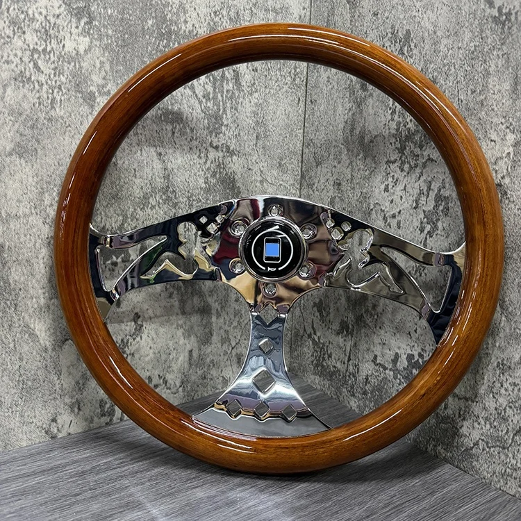 New Advanced Beauty Stand 450mm Steering Wheel Classic Vintage Car Retrofit Steering Wheel
New Advanced Beauty Stand 450mm Steering Wheel Classic Vintage Car Retrofit Steering Wheel
