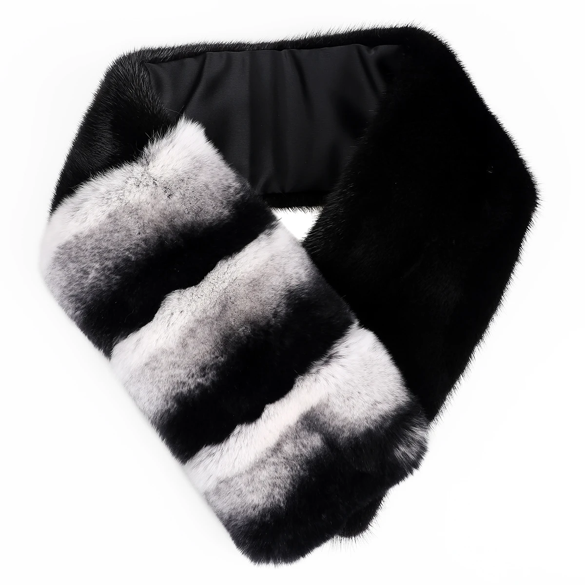 Women's Genuine Mink Fur Scarf With Rex Rabbit Fur Winter Fur Scarves Wraps Neck Warmer Lady Fashion Luxury Neck Scarfs
Women's Genuine Mink Fur Scarf With Rex Rabbit Fur Winter Fur Scarves Wraps Neck Warmer Lady Fashion Luxury Neck Scarfs