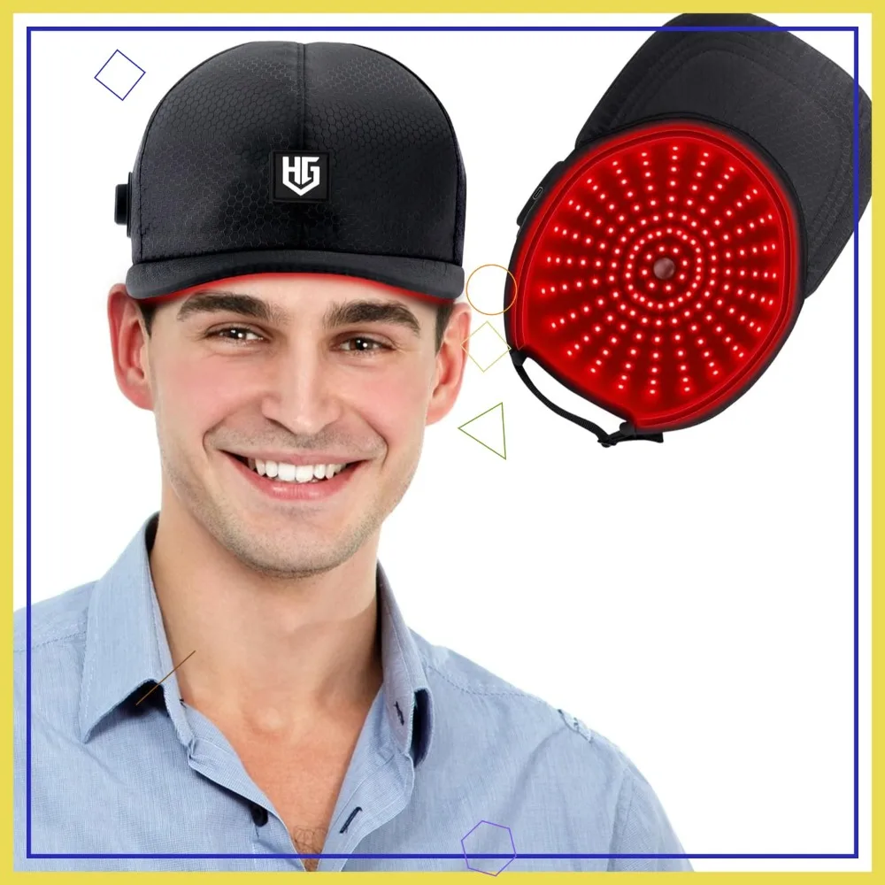 Cordless Red Light Therapy Cap for Hair Growth, Rechargeable 2000mAh, Portable Home Care for Men & Women
Cordless Red Light Therapy Cap for Hair Growth, Rechargeable 2000mAh, Portable Home Care for Men & Women