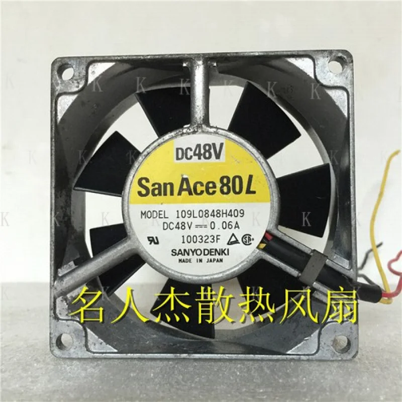 C 1 шт. для Sanyo 109L0848H409 8025 48 В 0,06 А 8 см двойной шариковый вентилятор охлаждения
C 1 шт. для Sanyo 109L0848H409 8025 48 В 0,06 А 8 см двойной шариковый вентилятор охлаждения