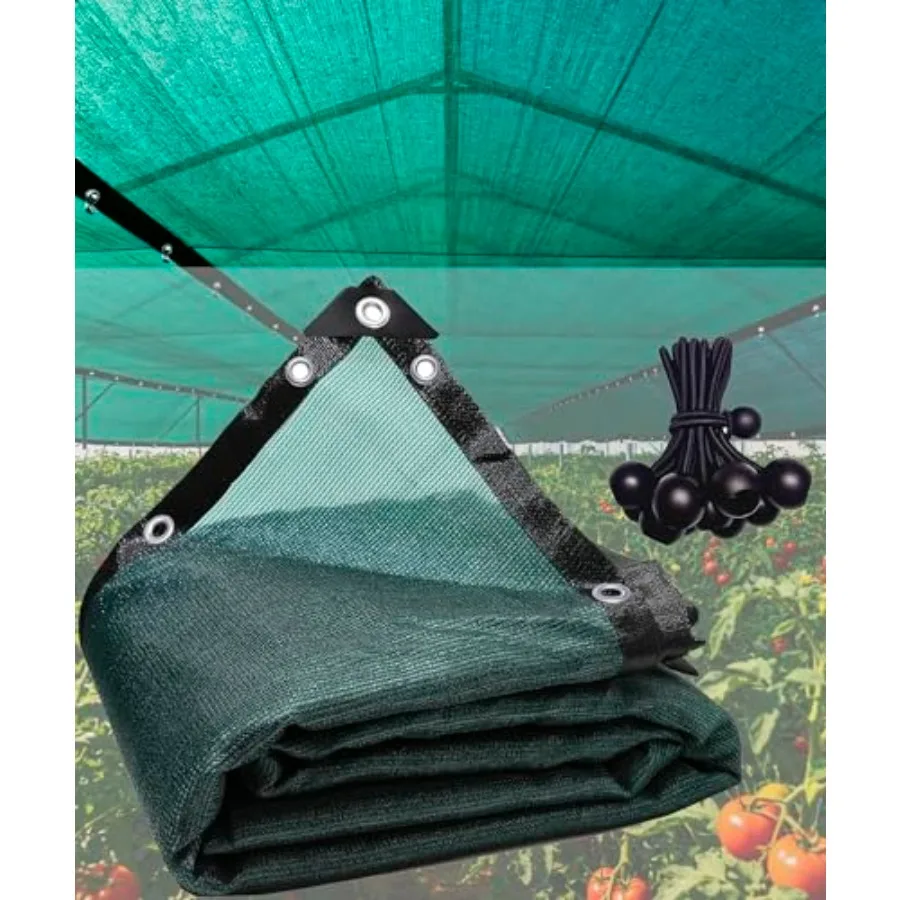90% Shade Cloth 10Feet x 24Feet Heavy Duty Outdoor Mesh Tarp with Grommets, Sun Shade Canopy for Patio, Garden, house, Chicken
90% Shade Cloth 10Feet x 24Feet Heavy Duty Outdoor Mesh Tarp with Grommets, Sun Shade Canopy for Patio, Garden, house, Chicken