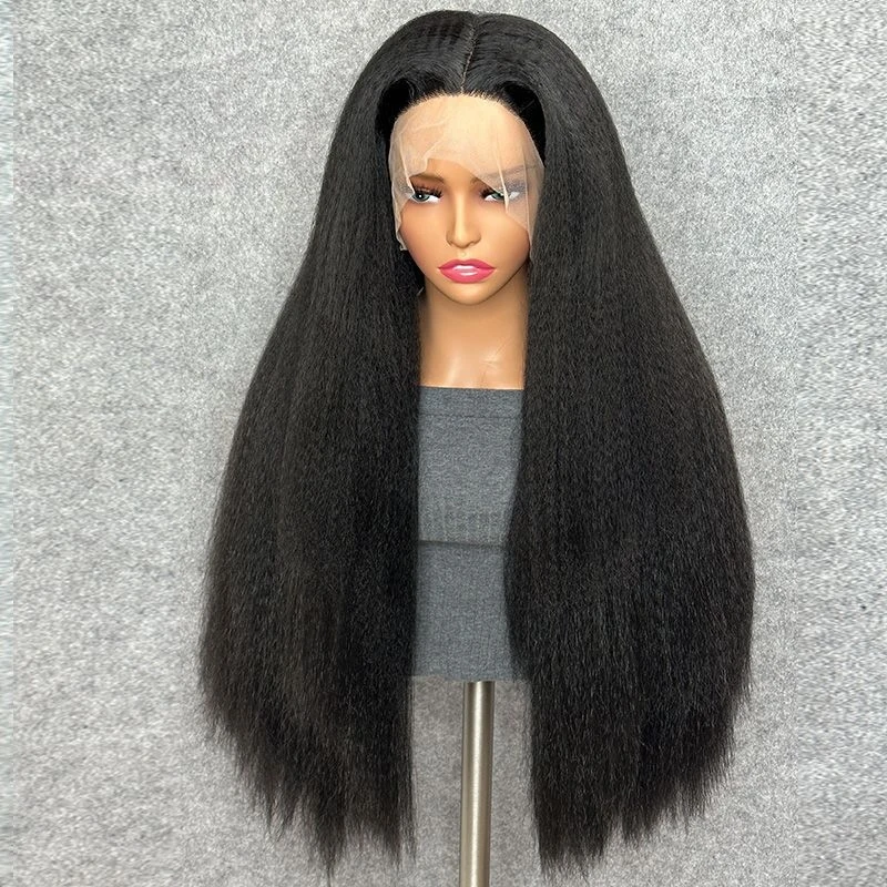 Women's lace front cornrow straight black African wig
Women's lace front cornrow straight black African wig