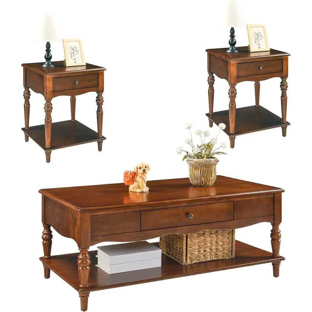 Vintage Style Living Room Coffee Table with Carved Legs and Storage, Easy Assembly Brown Sofa Center Table
Vintage Style Living Room Coffee Table with Carved Legs and Storage, Easy Assembly Brown Sofa Center Table