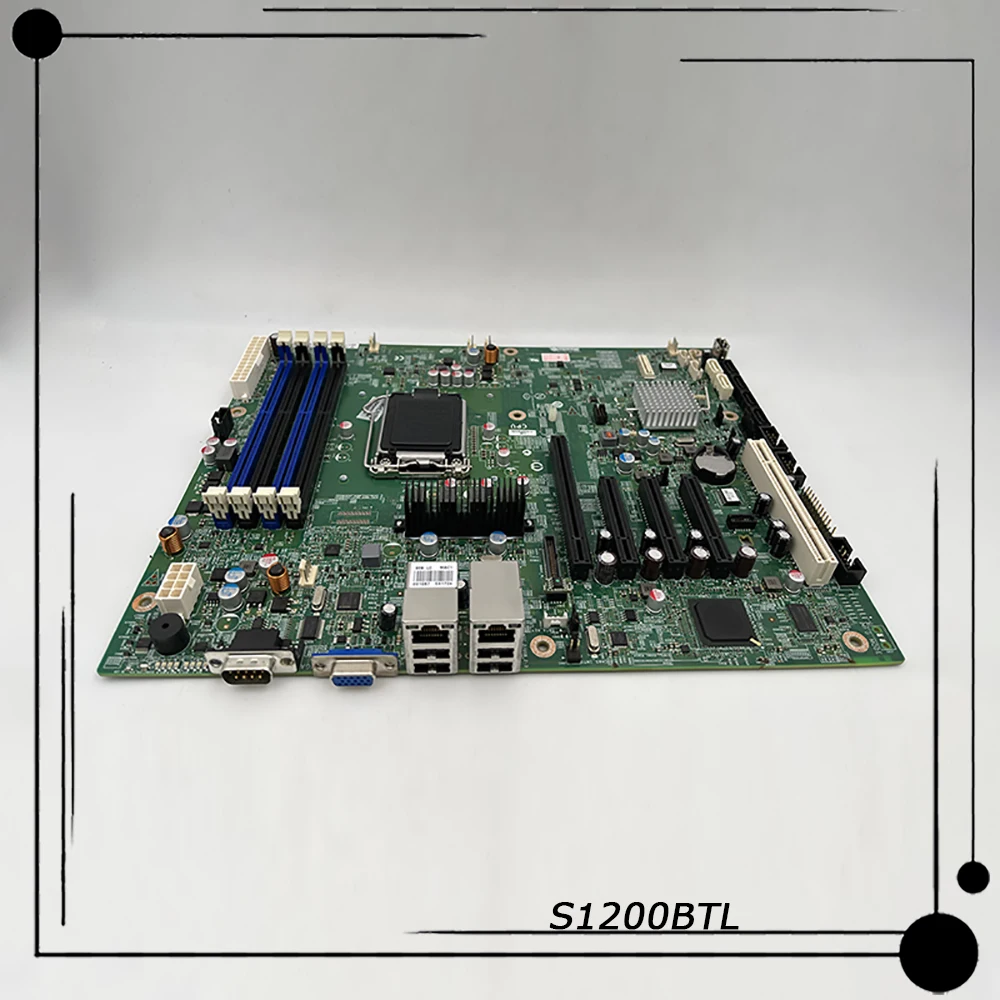 S1200BTL Original Server Motherboard For Intel For ECC C216 LGA1155 E3-1230V2 Good Quality
S1200BTL Original Server Motherboard For Intel For ECC C216 LGA1155 E3-1230V2 Good Quality