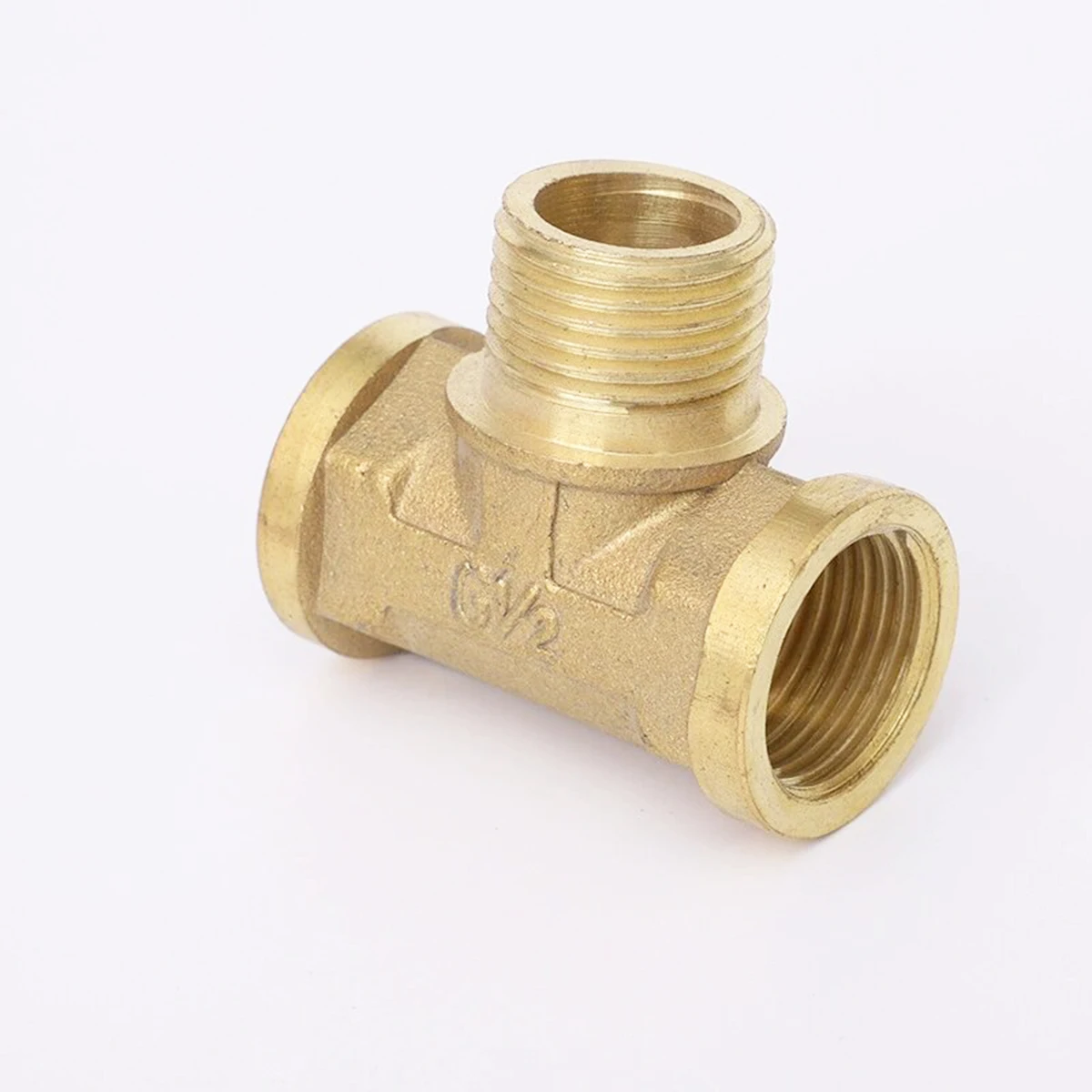 Brass Tee Pipe Fitting,G1/2"(FemalexMalexFemale) 3-Way T-Connector Fitting Coupler Adapter for Gas Transport Connect Pipelines
Brass Tee Pipe Fitting,G1/2"(FemalexMalexFemale) 3-Way T-Connector Fitting Coupler Adapter for Gas Transport Connect Pipelines